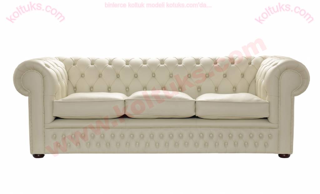 Krem Modern Koltuk Takımı