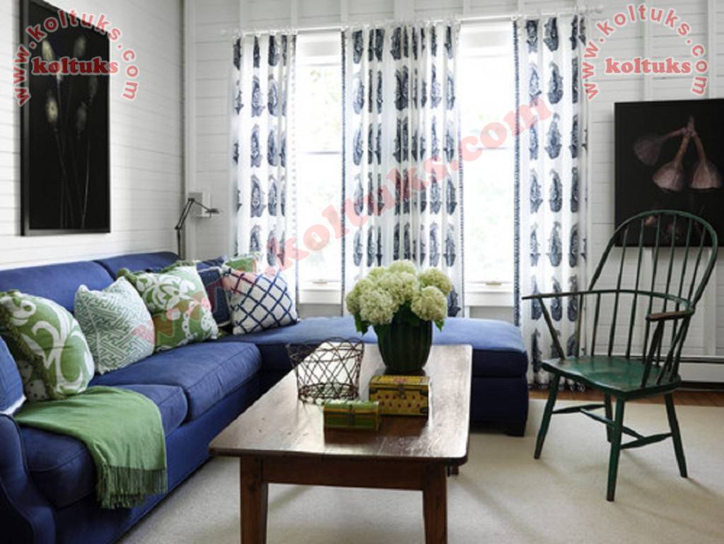 Lacivert Koltuk Takımı