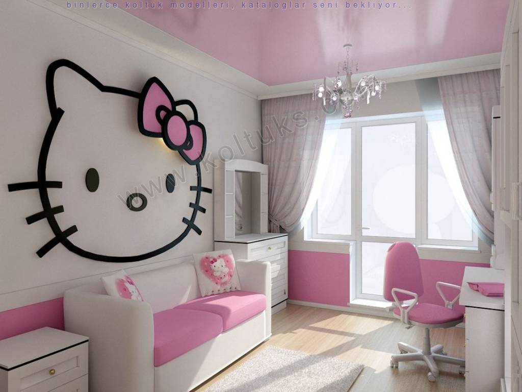 Pembe Beyaz Uyumlu Koltuk Takımı